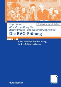Die RVG-Prüfung (eBook, PDF) - Berners, Jürgen F.