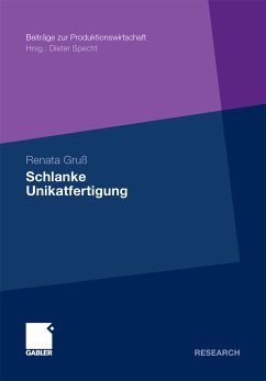 Schlanke Unikatfertigung (eBook, PDF) - Gruß, Renata