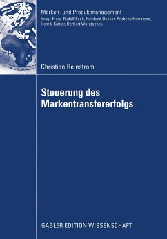 Steuerung des Markentransfererfolgs (eBook, PDF) - Reinstrom, Christian