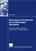 Bewertung von Kreditrisiko bei unvollständiger Information (eBook, PDF)