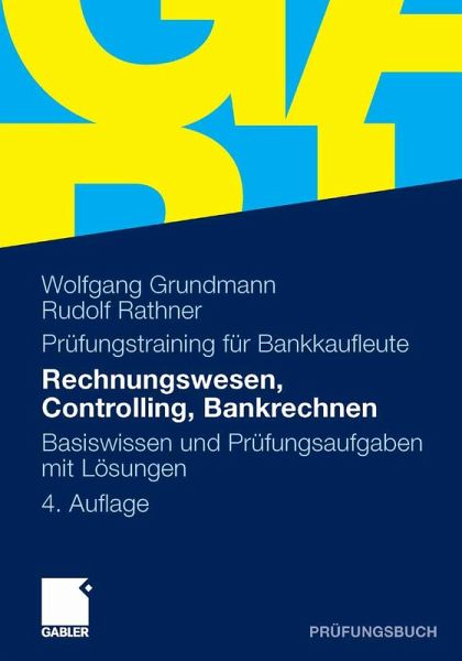 Rechnungswesen, Controlling, Bankrechnen (eBook, PDF)