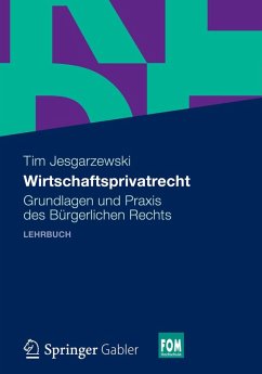 Wirtschaftsprivatrecht (eBook, PDF) - Jesgarzewski, Tim
