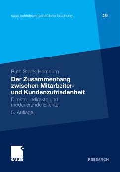 Der Zusammenhang zwischen Mitarbeiter- und Kundenzufriedenheit (eBook, PDF) - Stock-Homburg, Ruth