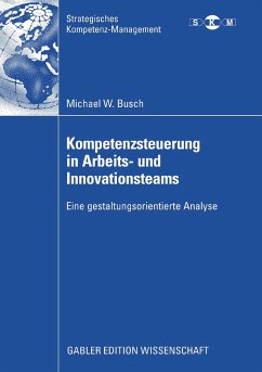Kompetenzsteuerung in Arbeits- und Innovationsteams (eBook, PDF) - Busch, Michael