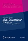 Laterale Technologietransferprojekte in multinationalen Unternehmen (eBook, PDF)