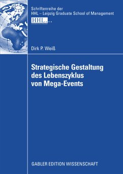 Strategische Gestaltung des Lebenszyklus von Mega-Events (eBook, PDF) - Weiss, Dirk