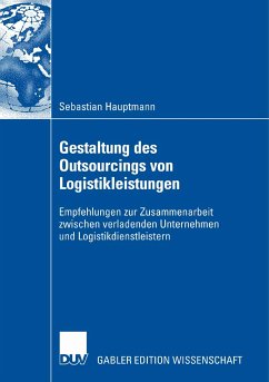 Gestaltung des Outsourcings von Logistikleistungen (eBook, PDF) - Hauptmann, Sebastian