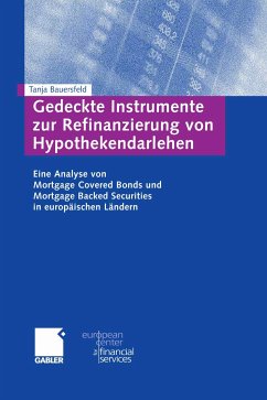 Gedeckte Instrumente zur Refinanzierung von Hypothekendarlehen (eBook, PDF) - Kronen, Tanja