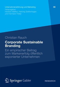 Corporate Sustainable Branding (eBook, PDF) - Rauch, Christian