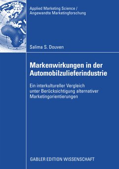 Markenwirkungen in der Automobilzulieferindustrie (eBook, PDF) - Douven, Salima S.