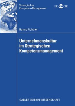 Unternehmenskultur im Strategischen Kompetenzmanagement (eBook, PDF) - Fichtner, Hanno