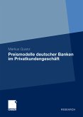 Preismodelle deutscher Banken im Privatkundengeschäft (eBook, PDF)