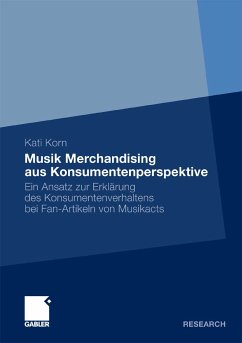 Musik Merchandising aus Konsumentenperspektive (eBook, PDF) - Korn, Kati