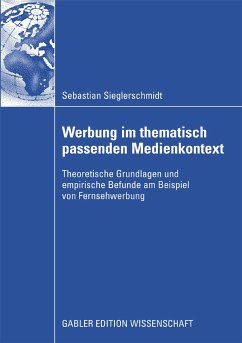 Werbung im thematisch passenden Medienkontext (eBook, PDF) - Sieglerschmidt, Sebastian
