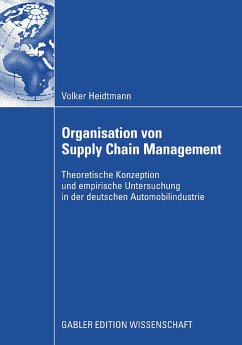 Organisation von Supply Chain Management (eBook, PDF) - Heidtmann, Volker