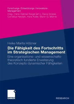 Die Fähigkeit des Fortschritts im Strategischen Management (eBook, PDF) - Hölzner, Heike