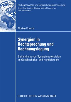 Synergien in Rechtsprechung und Rechnungslegung (eBook, PDF) - Franke, Florian