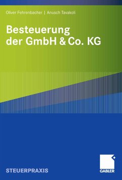 Besteuerung der GmbH & Co. KG (eBook, PDF) - Fehrenbacher, Oliver; Tavakoli, Anusch