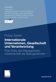 Internationale Unternehmen, Gesellschaft und Verantwortung (eBook, PDF)