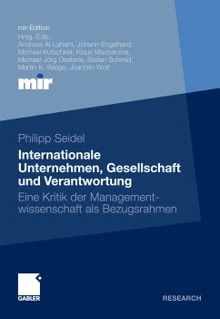 Internationale Unternehmen, Gesellschaft und Verantwortung (eBook, PDF) - Seidel, Philipp