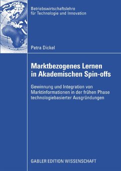 Marktbezogenes Lernen in akademischen Spin-Offs (eBook, PDF) - Dickel, Petra