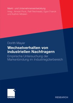 Wechselverhalten von industriellen Nachfragern (eBook, PDF) - Mayer, Dorith