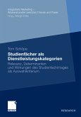 Studienfächer als Dienstleistungskategorien (eBook, PDF)