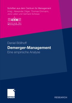 Demerger-Management (eBook, PDF) - Böllhoff, Daniel