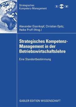 Strategisches Kompetenz-Management in der Betriebswirtschaftslehre (eBook, PDF)