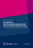 Der Einfluss des Personalmanagements auf den Unternehmenserfolg (eBook, PDF)