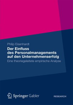 Der Einfluss des Personalmanagements auf den Unternehmenserfolg (eBook, PDF) - Eisenhardt, Philip