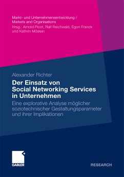 Der Einsatz von Social Networking Services in Unternehmen (eBook, PDF) - Richter, Alexander