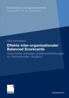 Effekte inter-organisationaler Balanced Scorecards (eBook, PDF) - Asmussen, Nils