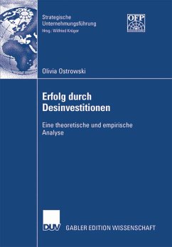 Erfolg durch Desinvestitionen (eBook, PDF) - Ostrowski, Olivia