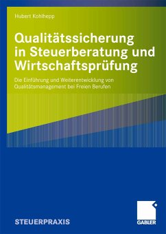 Qualitätssicherung in Steuerberatung und Wirtschaftsprüfung (eBook, PDF) - Kohlhepp, Hubert