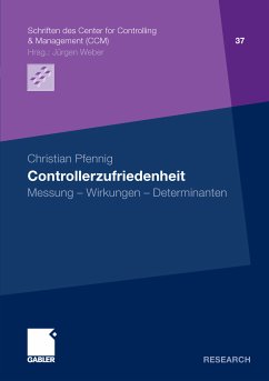 Controllerzufriedenheit (eBook, PDF) - Pfennig, Christian