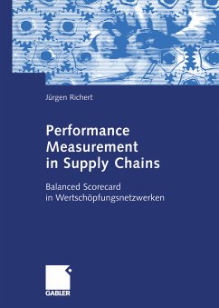 Performance Measurement in Supply Chains (eBook, PDF) - Richert, Jürgen