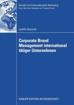 Corporate Brand Management international tätiger Unternehmen (eBook, PDF) - Giersch, Judith