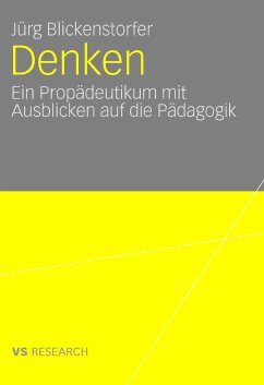 Denken. (eBook, PDF) - Blickenstorfer, Jürg