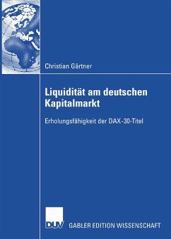 Liquidität am deutschen Kapitalmarkt (eBook, PDF) - Gärtner, Christian