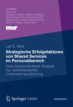 Strategische Erfolgsfaktoren von Shared Services im Personalbereich (eBook, PDF) - Moll, Leif