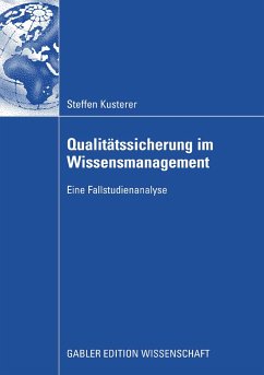 Qualitätssicherung im Wissensmanagement (eBook, PDF) - Kusterer, Steffen