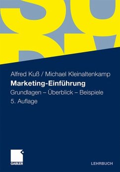 Marketing-Einführung (eBook, PDF) - Kuß, Alfred; Kleinaltenkamp, Michael