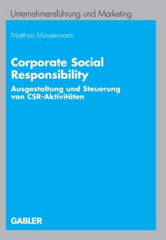 Corporate Social Responsibility (eBook, PDF) - Münstermann, Matthias