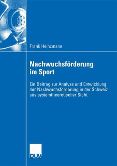 Nachwuchsförderung im Sport (eBook, PDF) - Heinzmann, Frank
