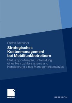 Strategisches Kostenmanagement bei Mobilfunkbetreibern (eBook, PDF) - Detscher, Stefan