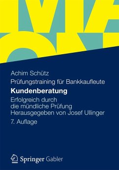 Kundenberatung (eBook, PDF) - Schütz, Achim