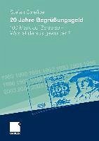 Cover 20 Jahre Begrüßungsgeld (eBook, PDF)