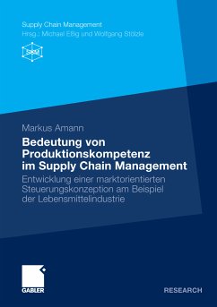 Bedeutung von Produktionskompetenz im Supply Chain Management (eBook, PDF) - Amann, Markus