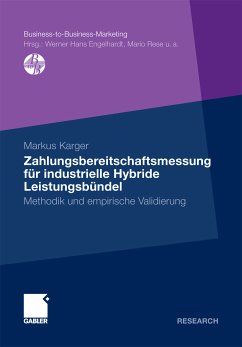 Zahlungsbereitschaftsmessung für industrielle Hybride Leistungsbündel (eBook, PDF) - Kaltenborn, Markus